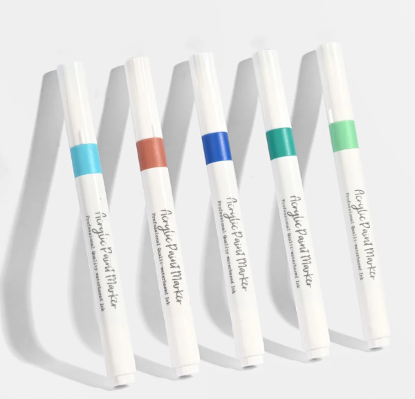 Producto - Set x12 Marcadores Acrílicos con punta redonda en Valija - 2