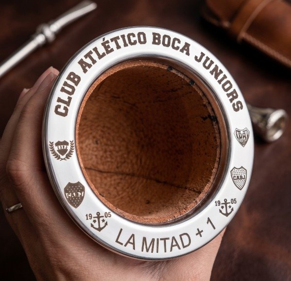 Producto - Combo Mate y Termo BOCA + bombilla - 1