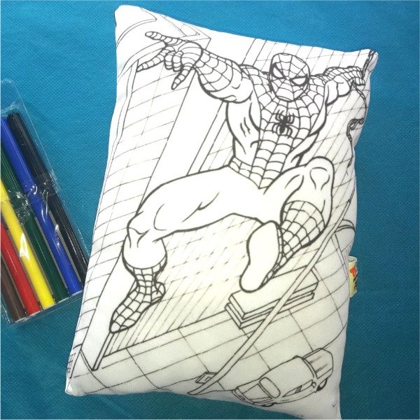 Producto - Almohadoncito para Pintar Hombre Araña