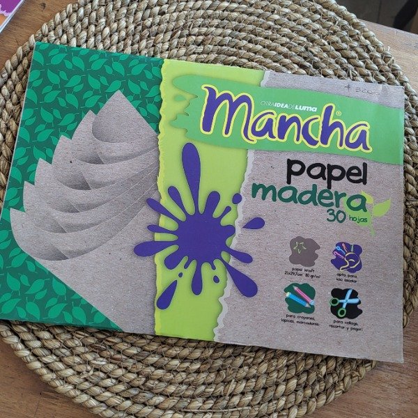 Producto - Block de hojas papel madera