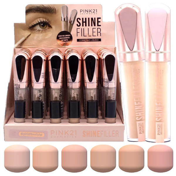 Producto - Corrector liquido shine filler Pink21