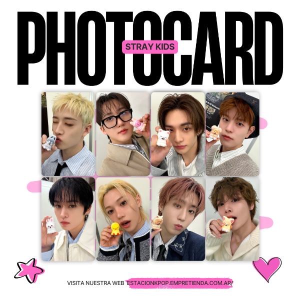 Producto - SET PHOTOCARDS STRAY KIDS SKZOO SELCA