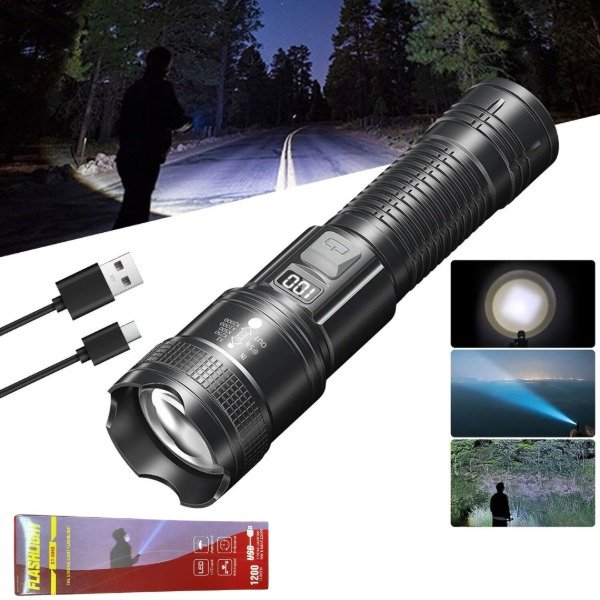 Producto - LINTERNA RECARGABLE USB