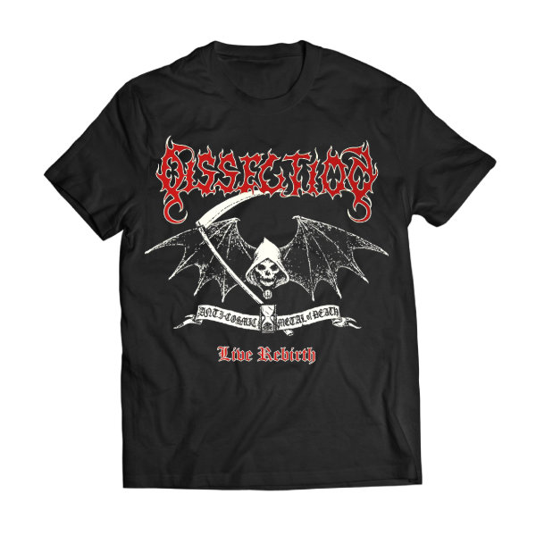 Producto - Remera Dissection live Rebirth Black Metal