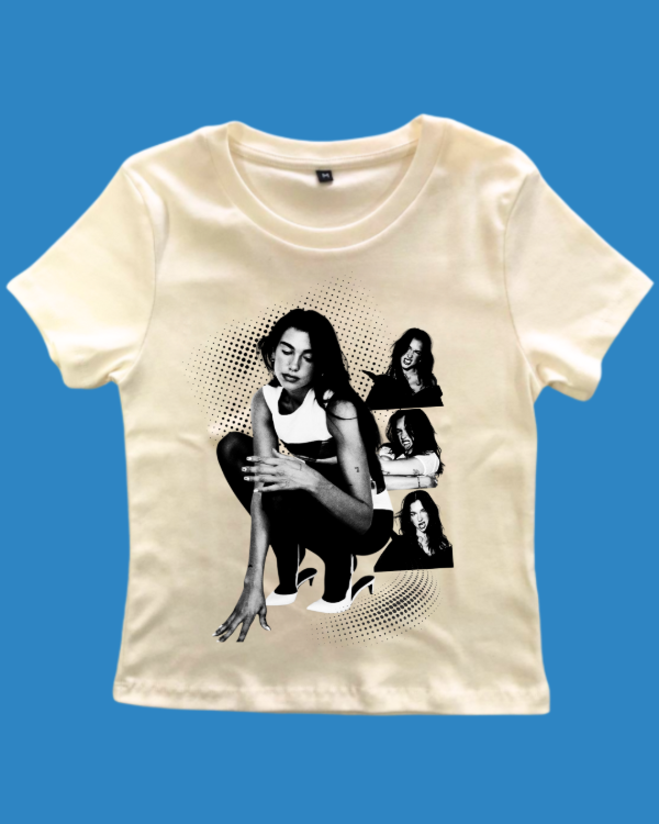 Producto - Baby Tee Illusion - Dua Lipa