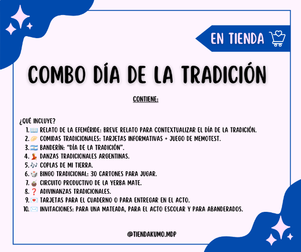 Producto - COMBO DÍA DE LA TRADICIÓN - PDF - 0