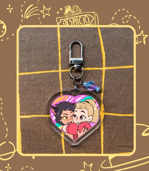 Producto - Llavero Corazón Catradora // Shera