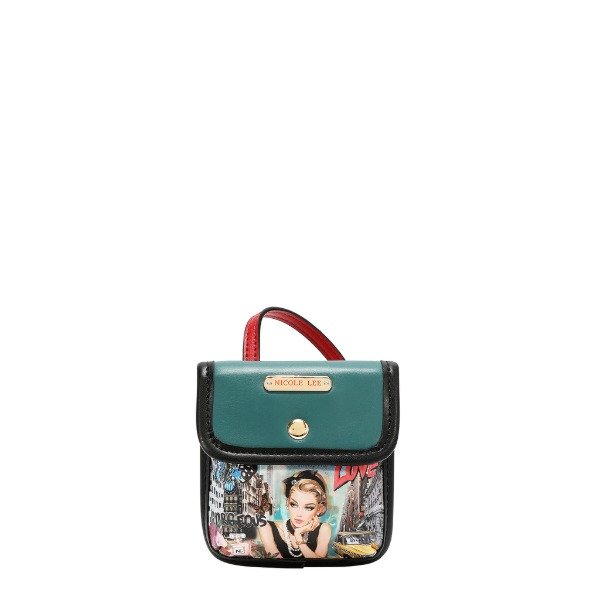 Producto - Set  Nicole Lee de 5 piezas Cartera, Bandolera Billetera Mini Neceser y Llavero - 15