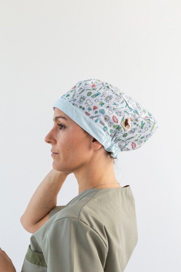 Producto - Cofia PIGMEA estampada
