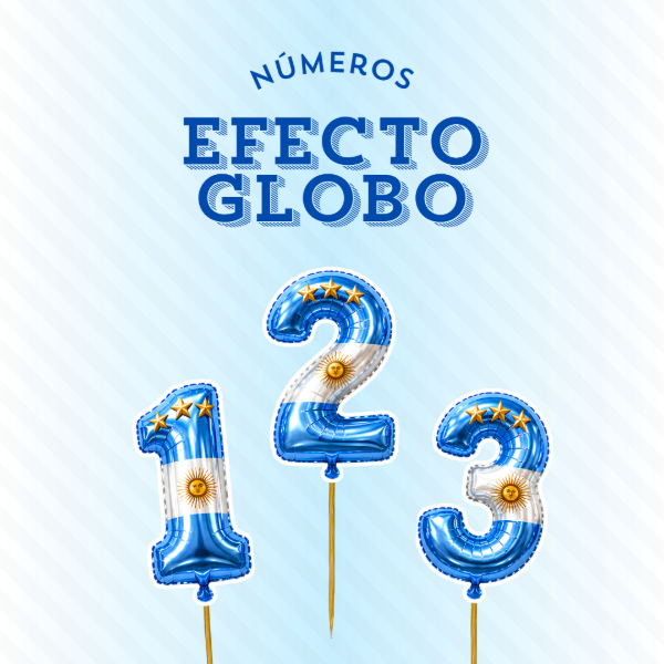 Producto - Números Globo