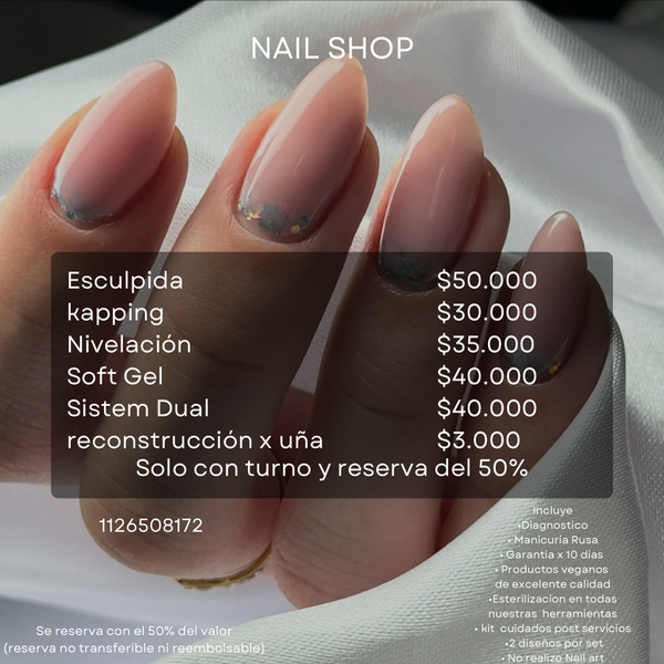 Producto - Servicios de Manicuría