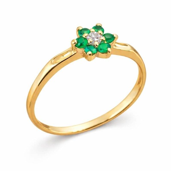 Producto - Anillo Compromiso Oro 18 Kts. (Cod. AU- 004)