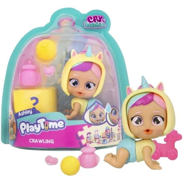 Producto - Muñeca Cry Babies Bebes Llorones Crawling Ashley
