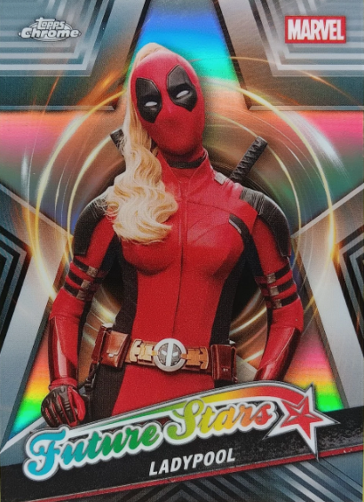 Producto - 2025 Topps Chrome Marvel Deadpool - Future Stars  #FS-9 - Ladypool