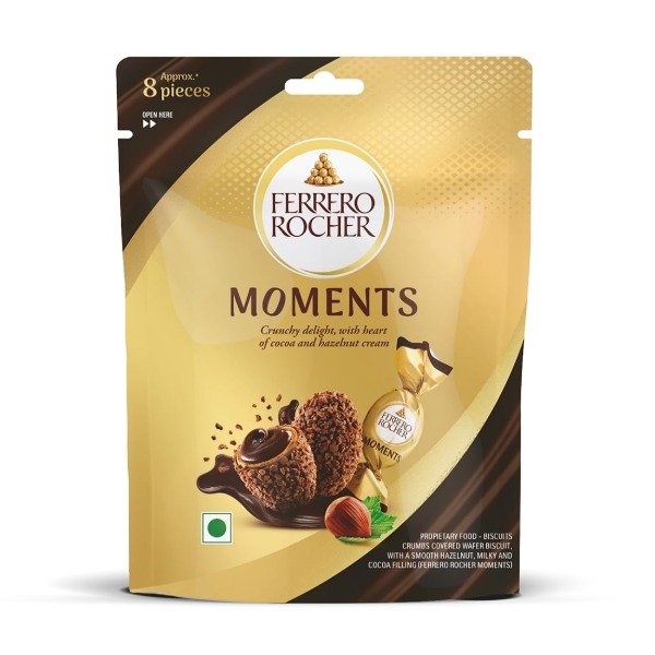 Producto - Ferrero Rocher Bombones Moments 47g