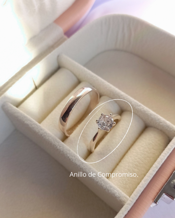 Producto - Anillo Lovelove Cubics. Plata925