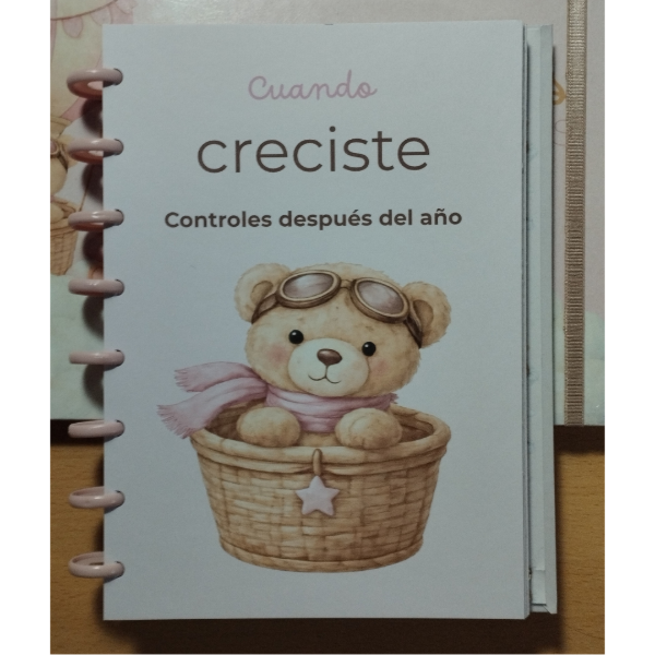 Producto - Contame Mis Primeros Pasos En El Pediatra - Rosa - 3 al cubo - 5