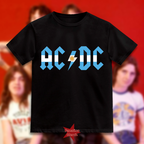 Remera Clasica - AC/DC Arg