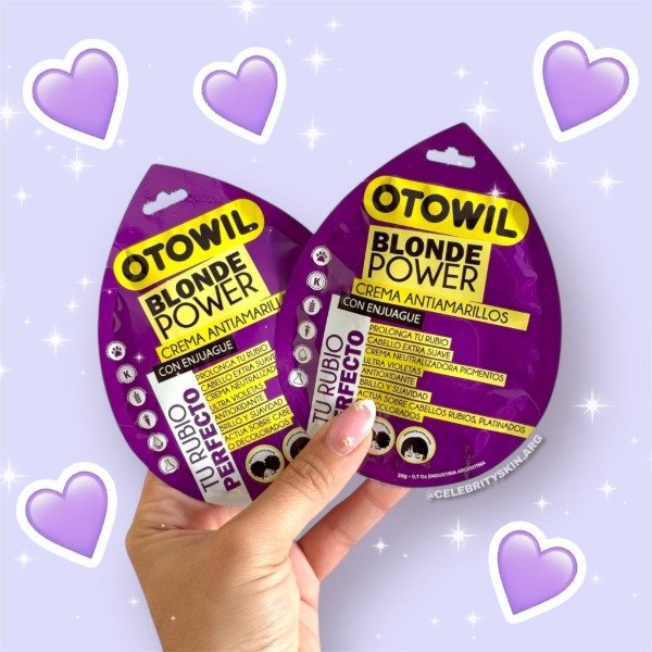 Producto - BLONDE POWER CREMA PARA RUBIOS OTOWIL X 3 UNIDADES