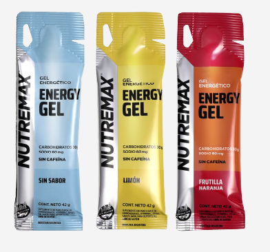 Producto - Energy gel 42GR X 12 GELES SIN CAFEINA NUTREMAX