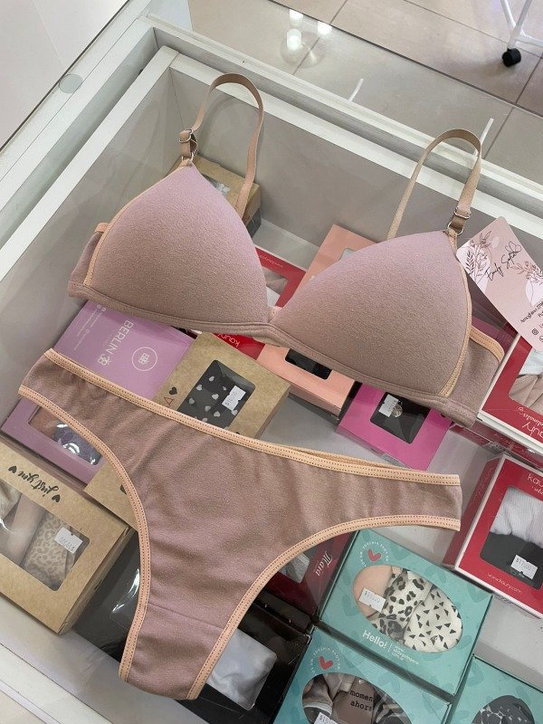 Producto - Conjunto triangulo Soft algodon Javina