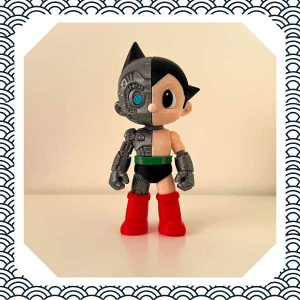 Producto - Figura Astro Boy Cyborg Full Color - Coleccionable Anime Retro