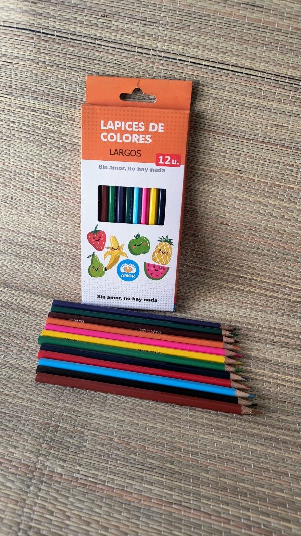 Producto - Lápices amor x 12 colores