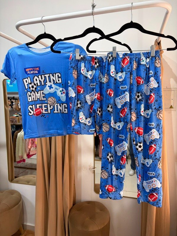 Producto - PIJAMA ARTURO NIÑO - 3 PIEZAS TALLE 8 AL 14 - 5
