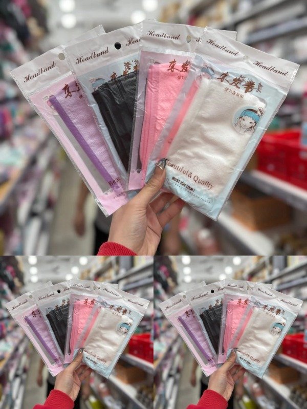 Producto - VINCHA EN TOALLA PARA SKINCARE