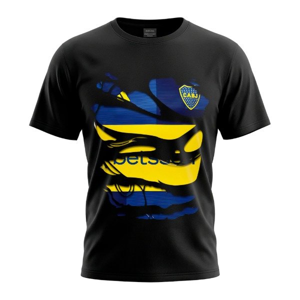 Producto - Remera - Boca Juniors -Rasgado