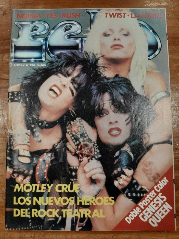 Producto - Revista Pelo Año XV N 224 - Motley Crue