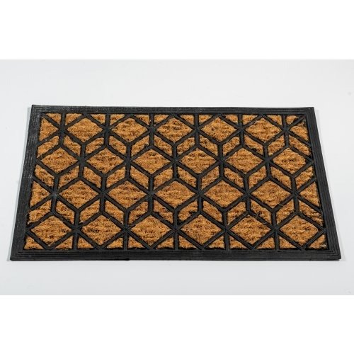 Producto - FELPUDO DE GOMA CON COCO 40 X 60 ENTRELAZADO