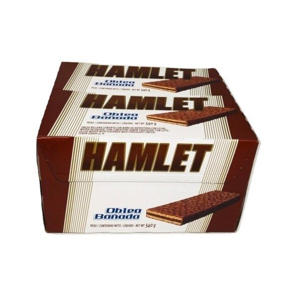 Producto - galletas oblea 30gr x 18 u [HAMLET]