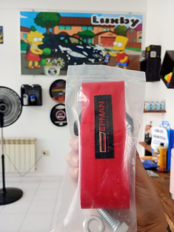 Producto - Cinta De Remolque Rojo