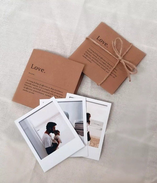 Producto - Sobre kraft con fotos