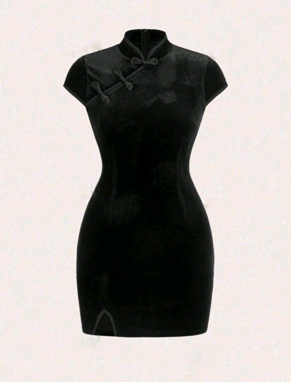 Producto - Vestido qipao velvet entrega inmediata