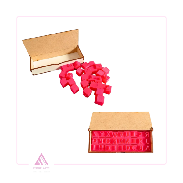 Producto - SELLOS P/CERÁMICA ABECEDARIOS CON CAJA