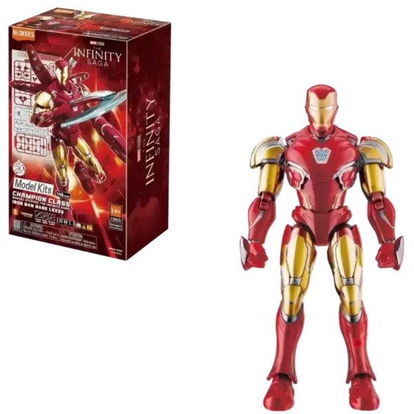Producto - Blokees Model Kits Marvel The Infinity Saga Champion Class Iron Man Mark 85