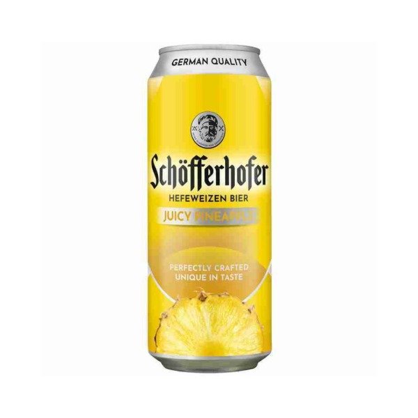 Producto - Schofferhofer Juicy Pineapple Lata 500 ml Cerveza Importada