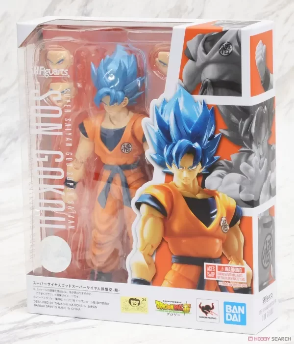Producto - S. H Figuart Son Goku Super Saiyan God Blue