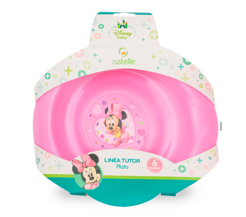 Producto - Disney Plato Minnie Linea Tutor 8501