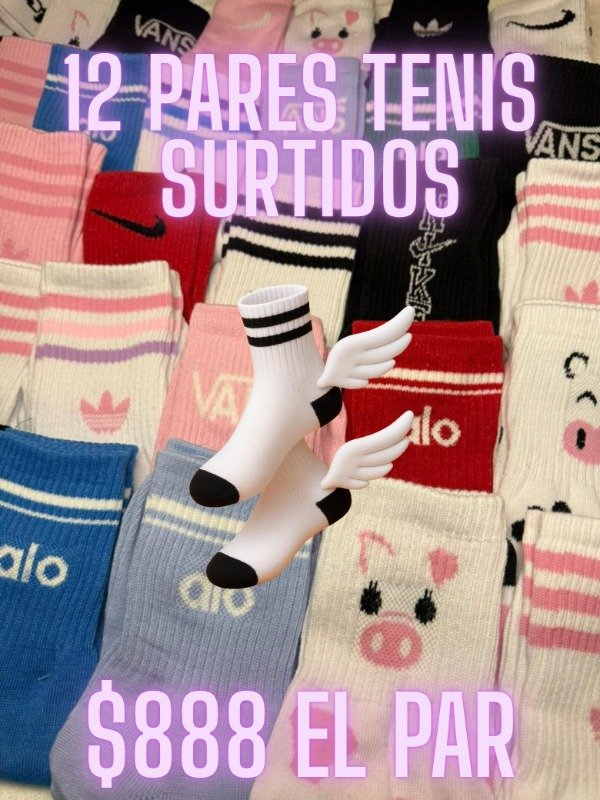 Producto - Docena Surtida Tenis