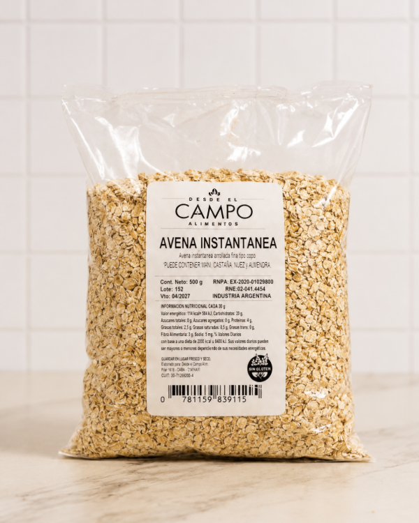 Producto - Avena instantanea 500g
