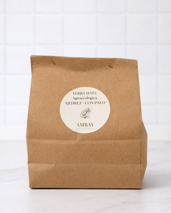 Producto - Yerba agroecológica con palo 1/2kg