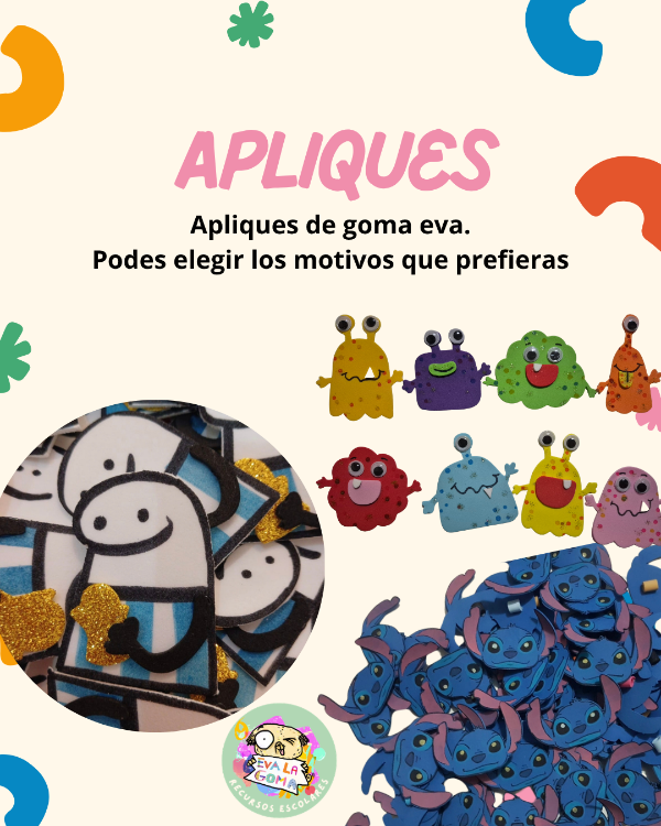 Producto - Apliques para lápices/lapiceras x 30 - 0