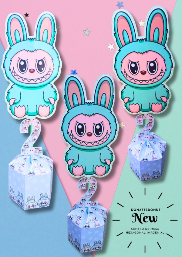 Producto - Centro de mesa XL- Labubu