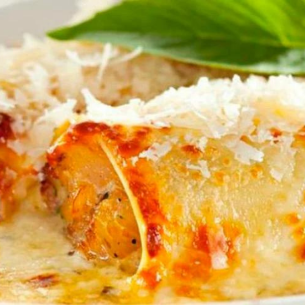 Producto - canelones de calabaza asada, ricota y queso