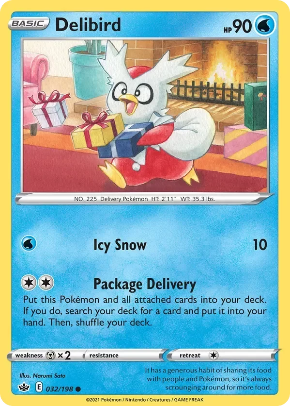 Producto - Delibird - 032/198 - Chilling Reign