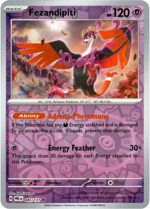 Producto - Fezandipiti - 045/131 - Prismatic Evolutions - Reverse Holo