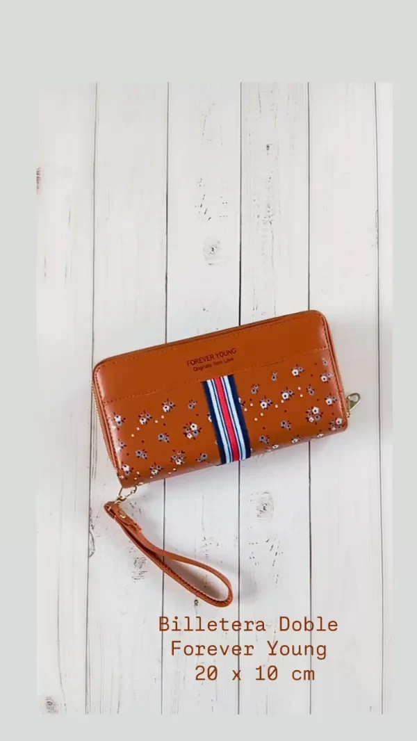 Producto - BILLETERA DOBLE FOREVER YOUNG SUELA